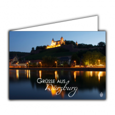 Grußkarte | Liebe Grüße aus Würzburg II